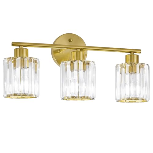 Modern Crystal Bathroom Light Fixtures