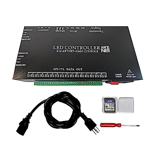 K16 ARTNET+DMX CONSOLE LED CONTROLLER (K16 ARTNET+DMX)