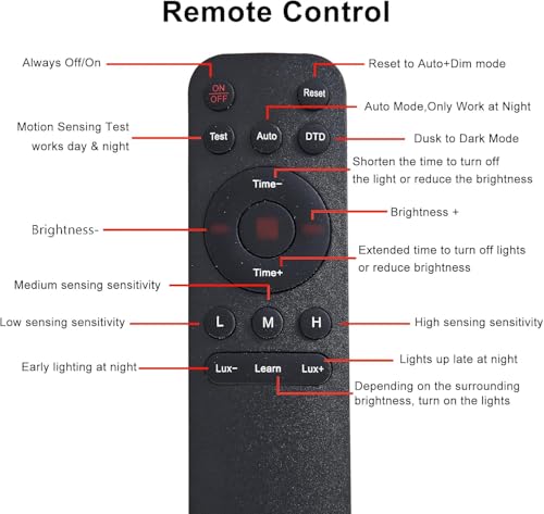 Porch Lights Outdoor with Remote (2 Bronze RW)