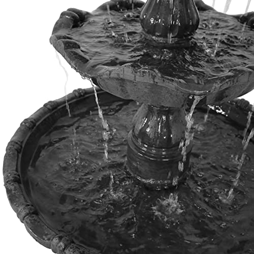 Sunnydaze Grand Courtyard 4 (Black)