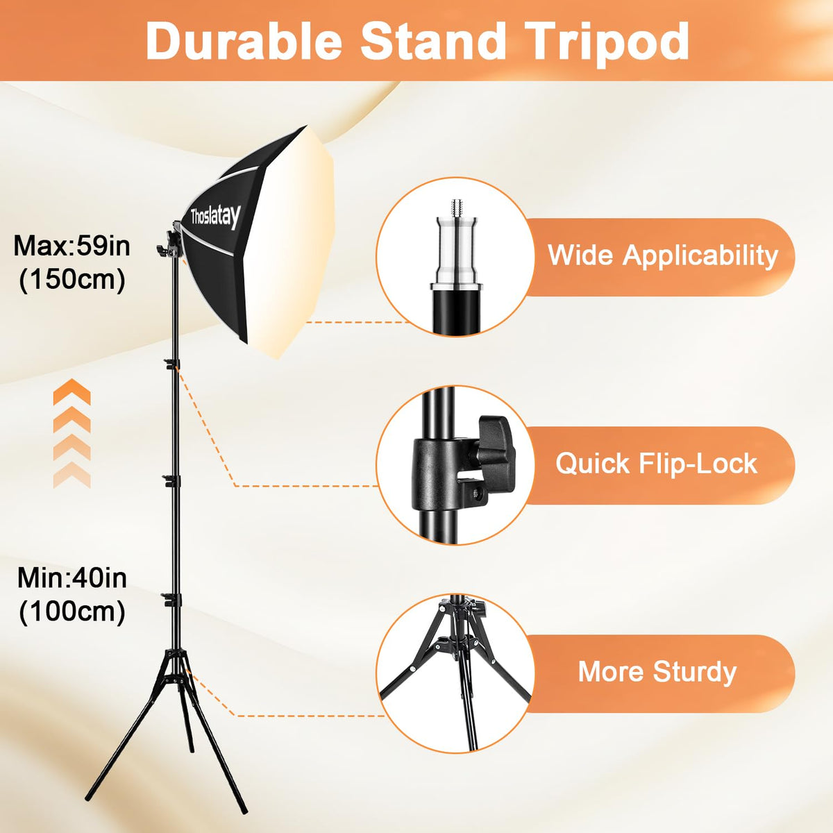 Softbox Lighting Kit 1Pack (2700K-6400K)
