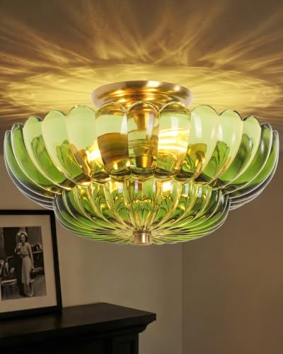 Semi Flush Mount Ceiling Light Fixture Vinatge Ceiling Lights