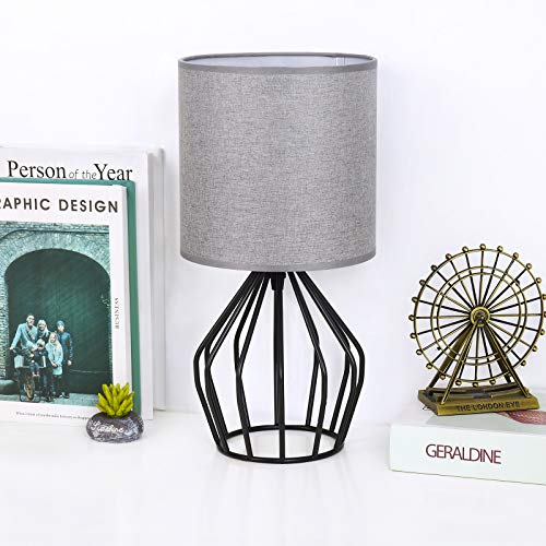 Farmhouse Table Lamp (Gray)