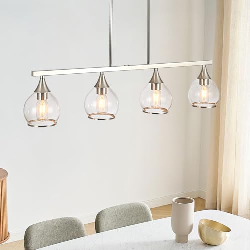 Island Light for Kitchen (Brushed Nickel / 4-Light)