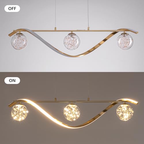 Dimmable Kitchen Island Lighting (Gold)