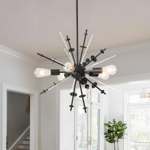 Modern 5 Light Sputnik Chandeliers