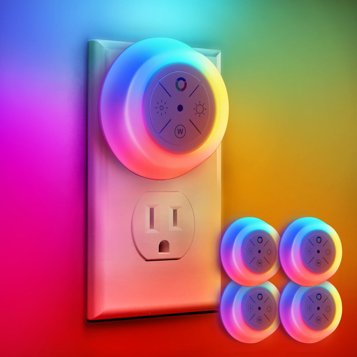 Night Lights Plug Into Wall with 12