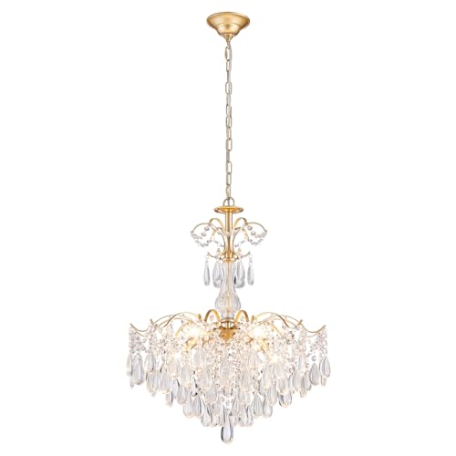 Crystal Chandelier Flushmount Pendant Light Modern Lighting Fixture