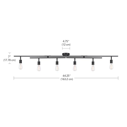 64000125 64" 6 (Matte Black, Nina)