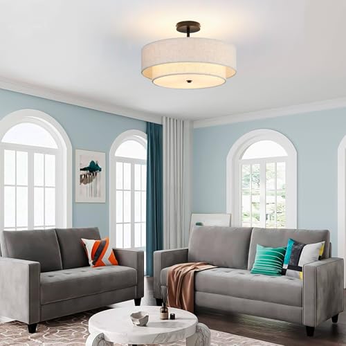 Fabric Ceiling Light