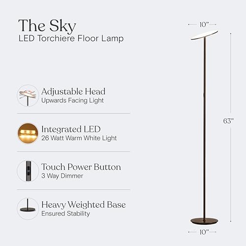 Sky LED Floor lamp (Dark Bronze)