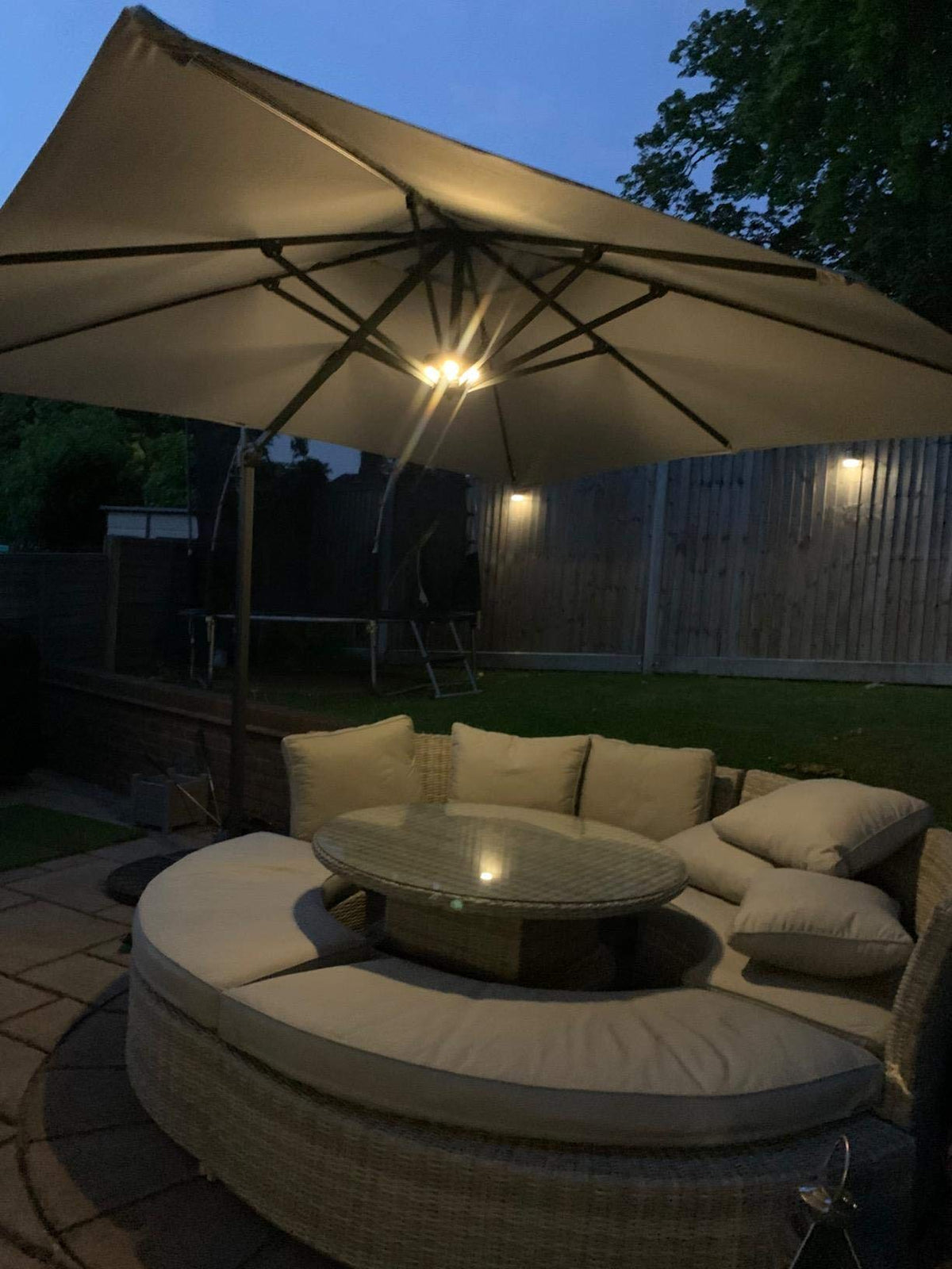 Umbrella Light Battery Operated (C-Brown / Brown)