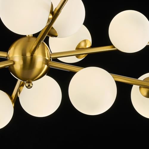 Sputnik Chandelier Starburst Light Fixture