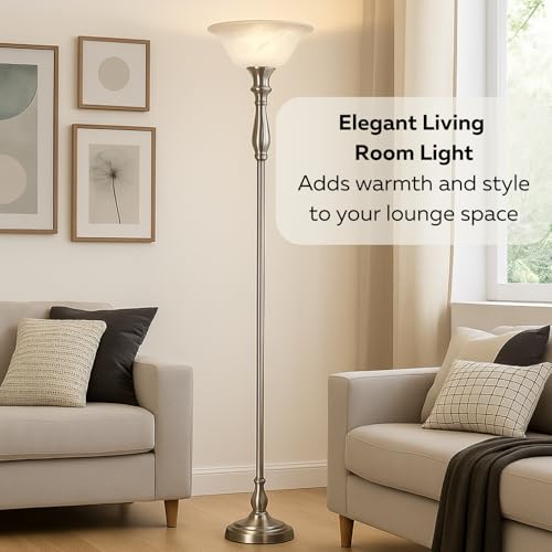 Floor Lamp 72 (Brushed Nickel)