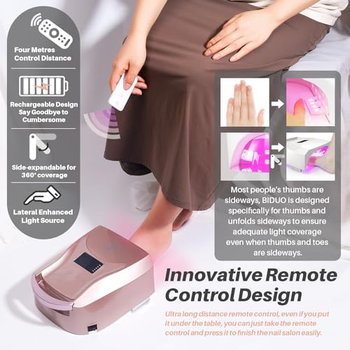 UV LED Nail Lamp (Rose Pink)