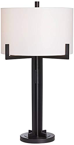 Madrid 31 1 2" Large Table Lamp Black Minimalist Modern Industrial