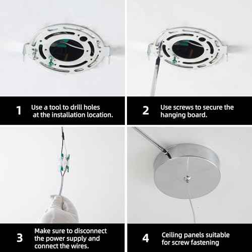Modern LED Pendant Lights Kitchen Island Lighting (Chrome-1 Light)