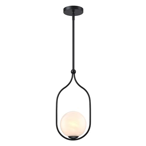 Globe Pendant Light (Gold-Smoke-1 Light / Gold-Smoke-8")