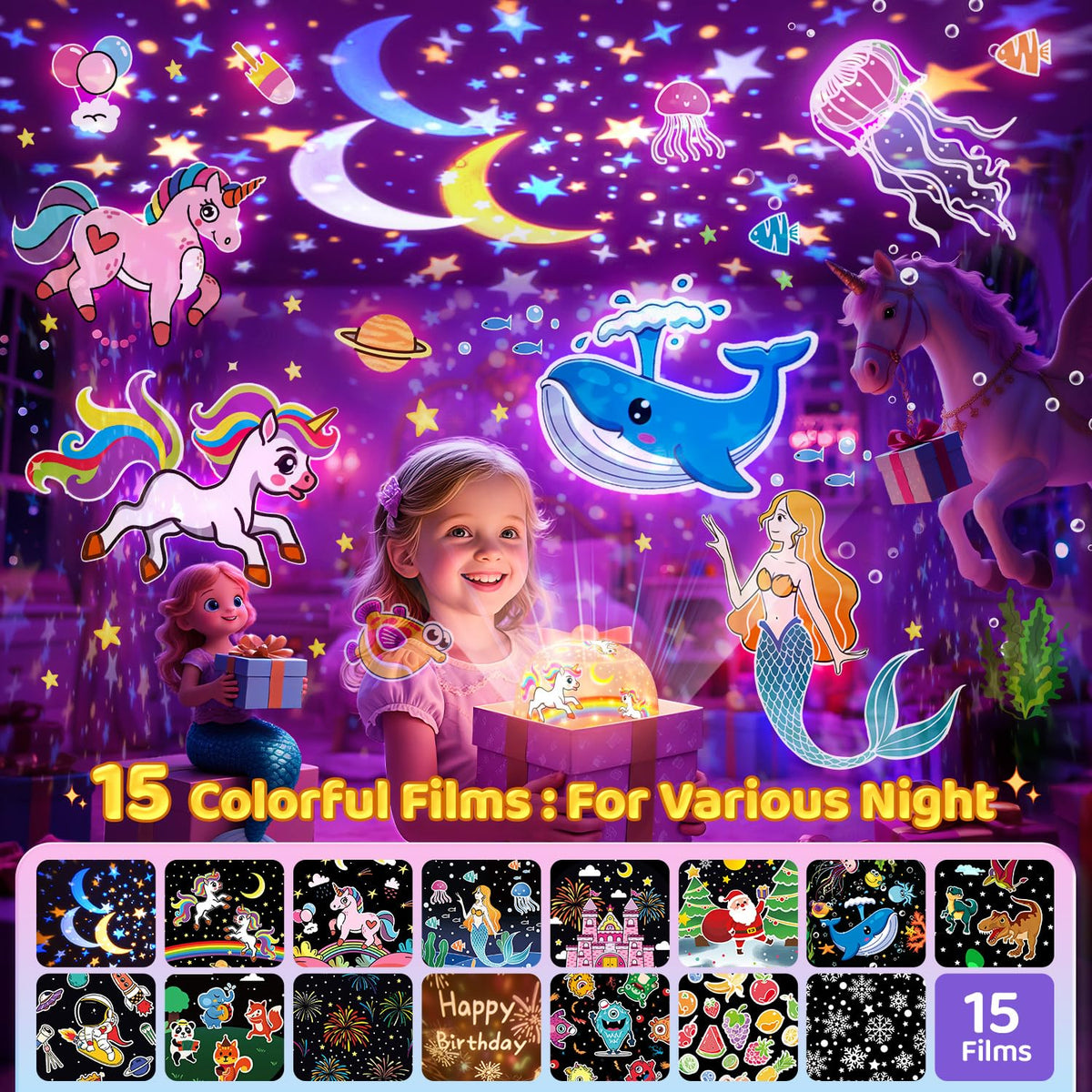 Unicorn Toys for Girls Gifts (White)