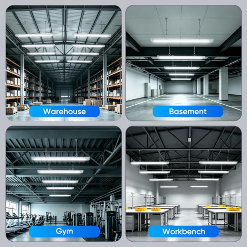 T8 8FT LED Shop Lights 4 Pack