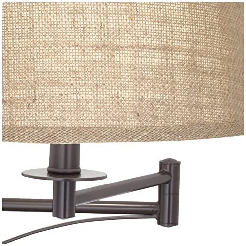 Brinly Burlap Plug (Set of 2 - Brown)