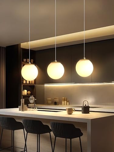 Pendant Lighting Gold Globe Pendant Light Fixture (Gold-White / Globe 1-Light)