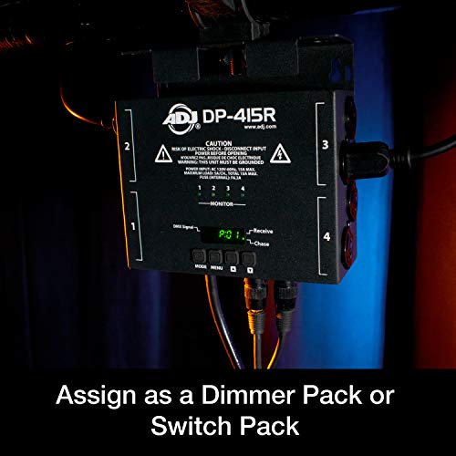 Products DP 415R 4 Channel DMX512 Dimmer Pack