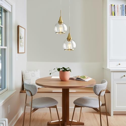 Pendant Light Fixtures Kitchen (Gold / 2 Pack-6inch)