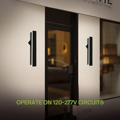 24" LED Linear Wall Sconce (Black)