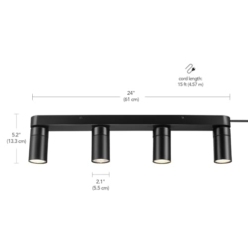 Plug in Track Lighting (Wells (Black))