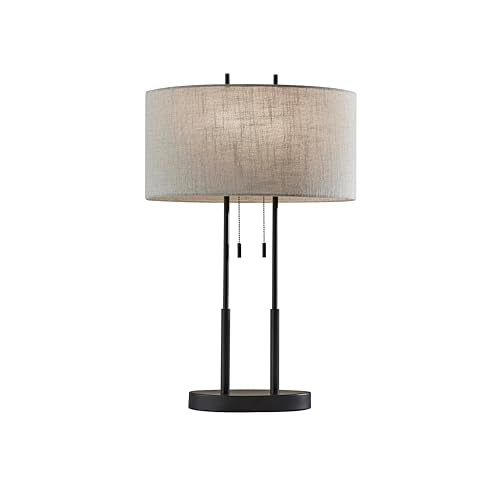 Duet Table Lamp with Dual Pull Chains (Antique Bronze / Table Lamp)
