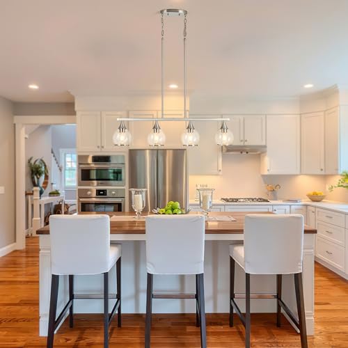 Island Light for Kitchen (Brushed Nickel / 4-Light)