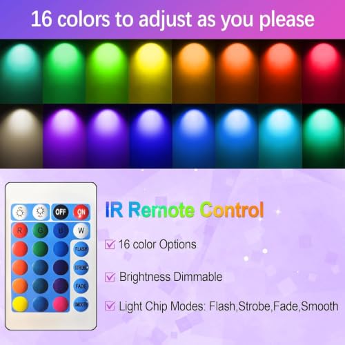 Plug in H Type LED Track Lighting Kits Dimmable RGB Ceiling Fixtures (White RGB)