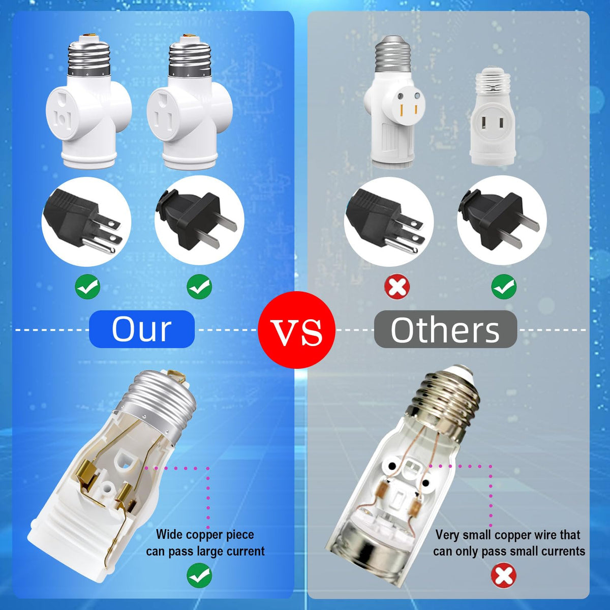 Light Socket Adapter (White)