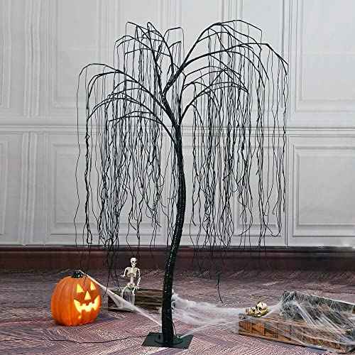 7 Feet Halloween Tree (Orange)