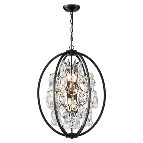 Crystal Chandelier Flushmount Pendant Light Modern Lighting Fixture