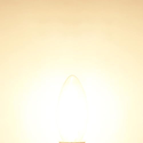 E12 Candelabra LED Light Bulbs 40 Watt LED Chandelier Light Bulbs Dimmable