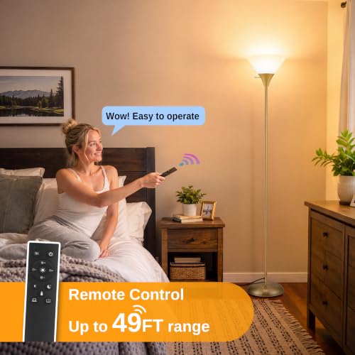 Floor Lamp for Living Room (Gold)