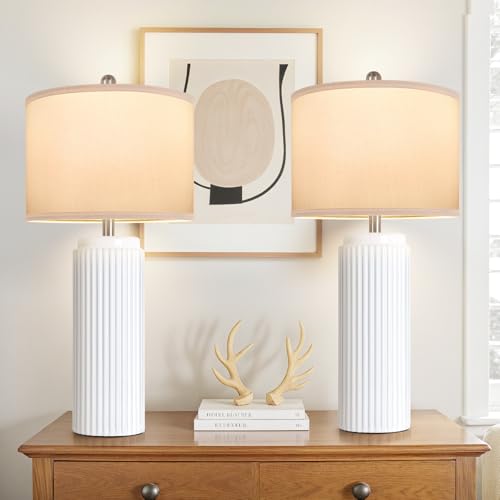 Ceramic Table Lamps Set of 2