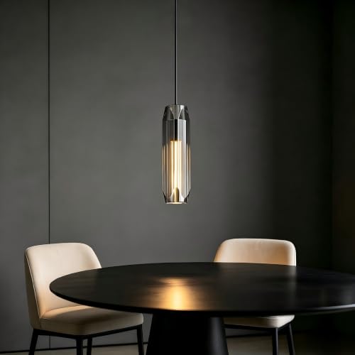 Modern Pendant Light Fixture (small-smoke gray)