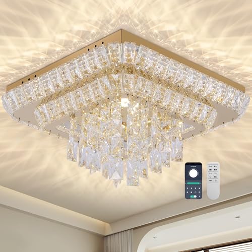 Crystal Ceiling Light