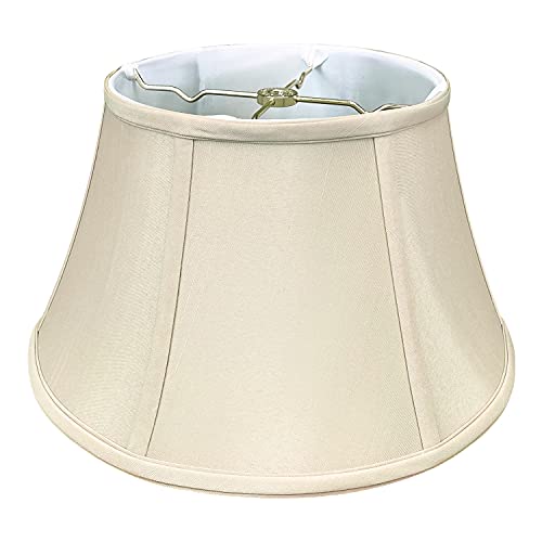Royal Designs Shallow Drum Bell Billiotte Lamp Shade (Beige / 9.5 x 15 x 8)