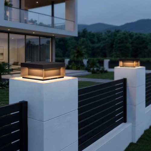 11.8'' Outdoor Post Lights Hard Wired (11.8'' AC100-240 Wired Post light)