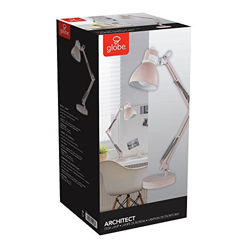 52028 28" Swing Arm Architect Desk Lamp (Rose / 28 inches)