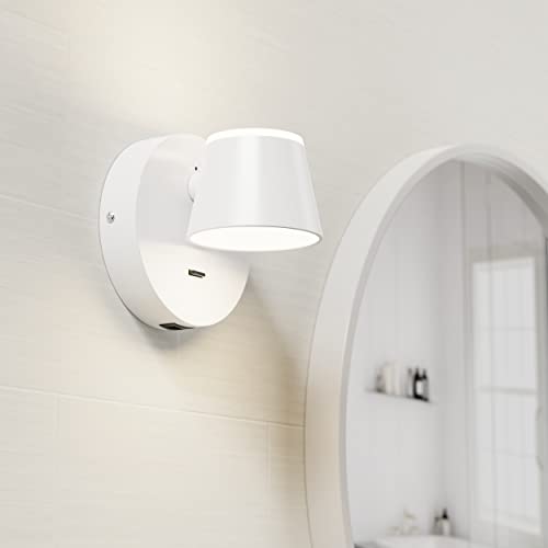 Wall Light Set of Two (White / 2 PCS Hardwired)
