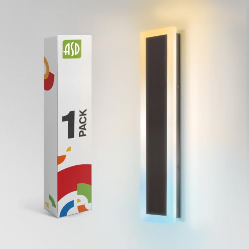 24" LED Linear Wall Sconce (Black)