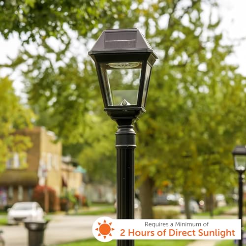 Solar Lamp Post Light Outdoor (Single Lamp)