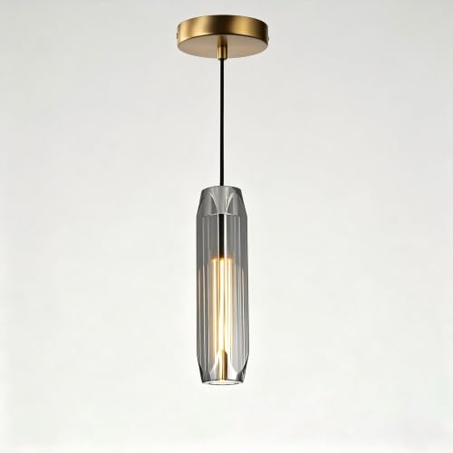 Modern Pendant Light Fixture (small-smoke gray)