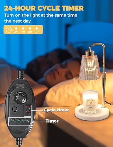 Candle Warmer Lamp with Timer