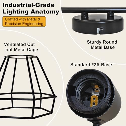 4 Light Track Lighting Farmhouse (4-Light)